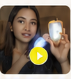 Shopper reacting to a viral Alorey find